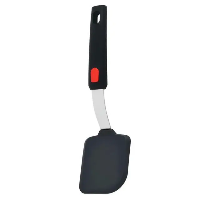 Alt view image 2 of 3 - Silicone Spatula Set 5 Pack for Nonstick Cookware Flexible Heat Resistant Up to 600F Dishwasher Safe Kitchen Utensils