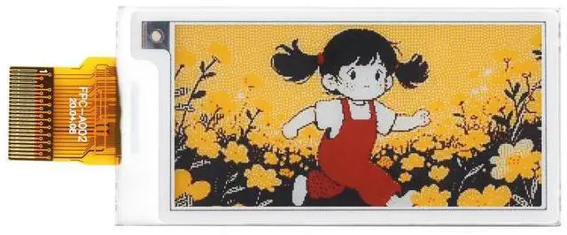 Main image of 2.13inch E-Paper (G) raw display, 250x122, Red/Yellow/Black/White