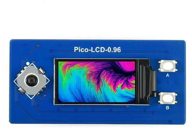 Main image of 0.96inch LCD Display Module for Raspberry Pi Pico, 65K Colors, 160×80, SPI