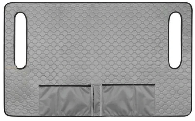 Main image of Fit For Golf Cart Seat Blanket with 2 Side Pockets Non Slip Dots and Handle Cutouts 50.5 x 31.7 Inch Dimensions