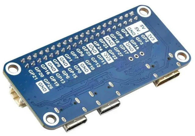 Alt view image 2 of 3 - RP2040-PiZero Development Board, Based On The Raspberry Pi RP2040 Dual-core Processor