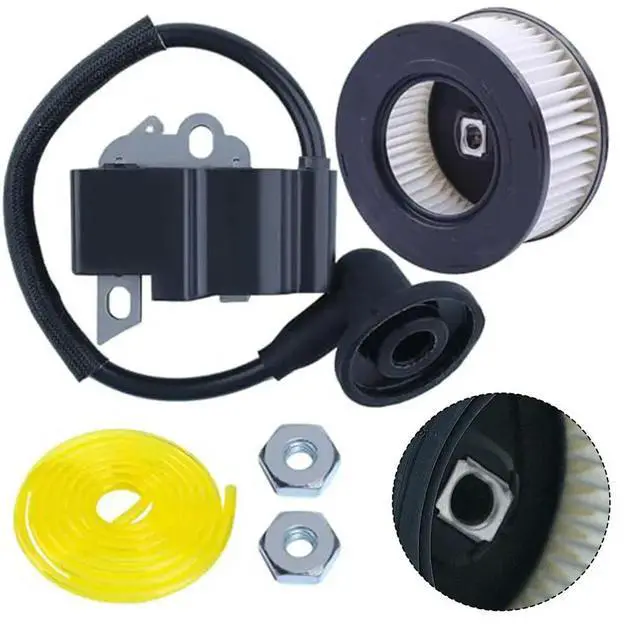 Alt view image 3 of 3 - Replacement Tune Up Kit for 271C 291C 271 291 Chainsaw Including Ignition Module Air Cleaner Fuel Line and Bar Nuts