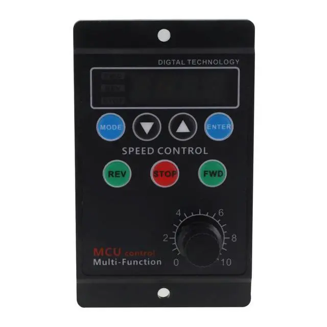Alt view image 3 of 3 - Digital Motor Controller 400W for AC110-240V Supply UX 52/003 Model 50/60Hz Compatible Panel Mount Installation