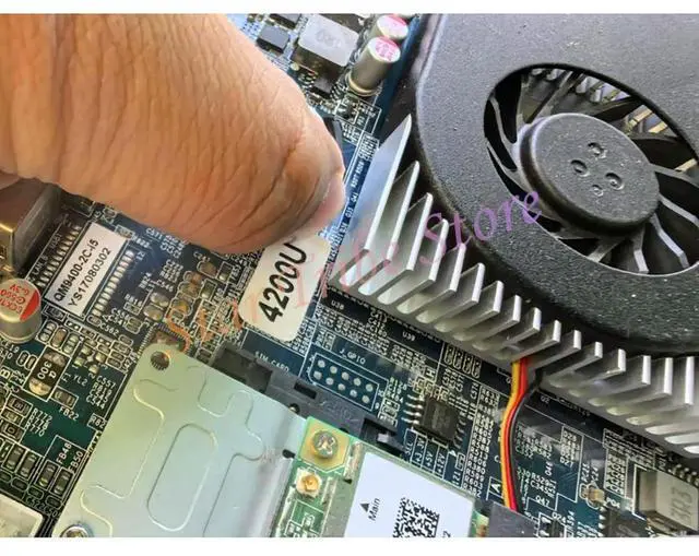 Alt view image 2 of 6 - QM9400-2C I5 4200U MINI-ITX Industrial Control Motherboard QM9400-2C-I5