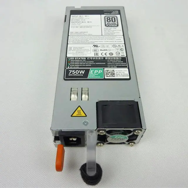 Alt view image 2 of 3 - For R630 R730 R730XD 750W Power Supply 80 PLUS D750E-S6 DPS-750AB-15A 0G6W6K G6W6K CN-0G6W6K 100% Tested