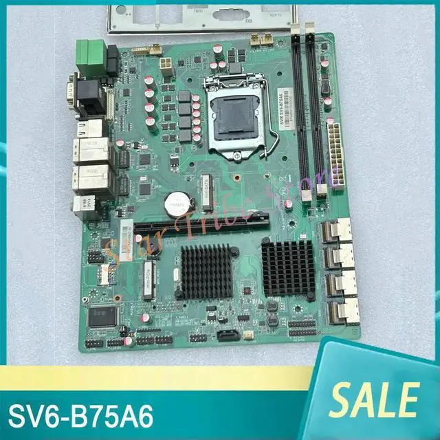 Main image of SV6-B75A6 Server Motherboard Dual Gigabit Network Card B75 Chipset LGA1155