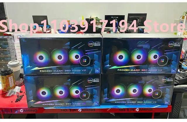 Main image of MAGIC 360ARGB V2 desktop CPU water-cooled radiator , one piece