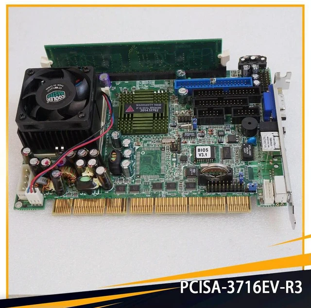 Alt view image 2 of 3 - PCISA-3716EV-R3 VER: 3.1 PCISA Industrial Motherboard