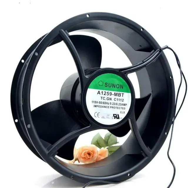 Alt view image 2 of 3 - A1259-MBT TC.GN 115V 0.23A 25489 Cooling fan 25.4CM