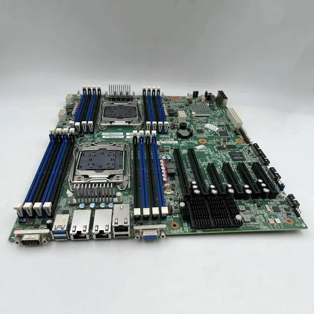Alt view image 3 of 3 - X99 C612 Mainboard RD450X C612 DDR4 00HV330 00HV211 00HV328 512GB Support E5-2600 V3 Server Motherboard