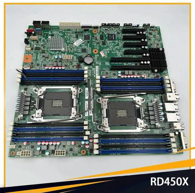 Alt view image 2 of 3 - X99 C612 Mainboard RD450X C612 DDR4 00HV330 00HV211 00HV328 512GB Support E5-2600 V3 Server Motherboard