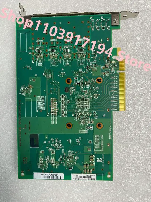 Alt view image 2 of 2 - QL41164HFCU Four-port 10 Gigabit Network card QL41164HFCU-DE