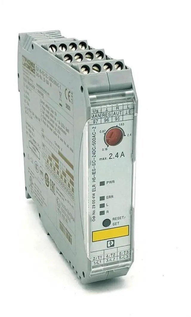 Alt view image 3 of 3 - 2900414 ELR H5-IES-SC- 24DC/500AC-2 Hybrid Motor Starter