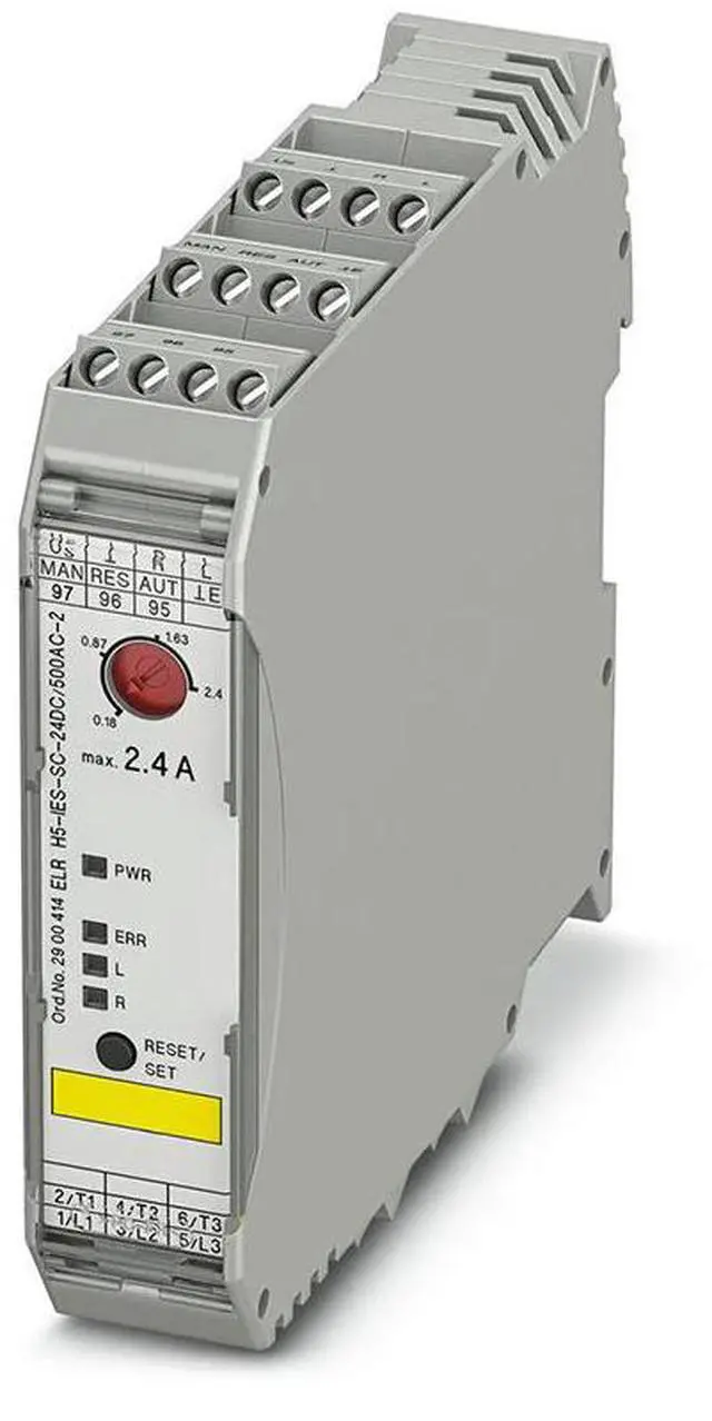 Alt view image 2 of 3 - 2900414 ELR H5-IES-SC- 24DC/500AC-2 Hybrid Motor Starter