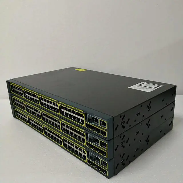 Alt view image 2 of 3 - 1 PCS WS-C2960S-48TS-L 48 Port Gigabit 4SFP Optical Port Management Network Switch