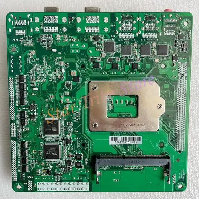Alt view image 2 of 3 - Dual Gigabit Ethernet Port Industrial Control Motherboard SYS86355VGGA-E