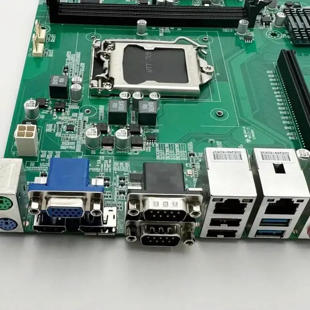 Alt view image 2 of 3 - H81 DDR4 Dual Network Ports ATX EAMB-1561 Ver:1.0 Industrial Motherboard