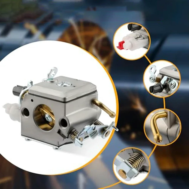Alt view image 2 of 3 - Saw Replacement Part Chainsaw Carburetor For Professional Logging High-performance Design Improved Engine Efficiency