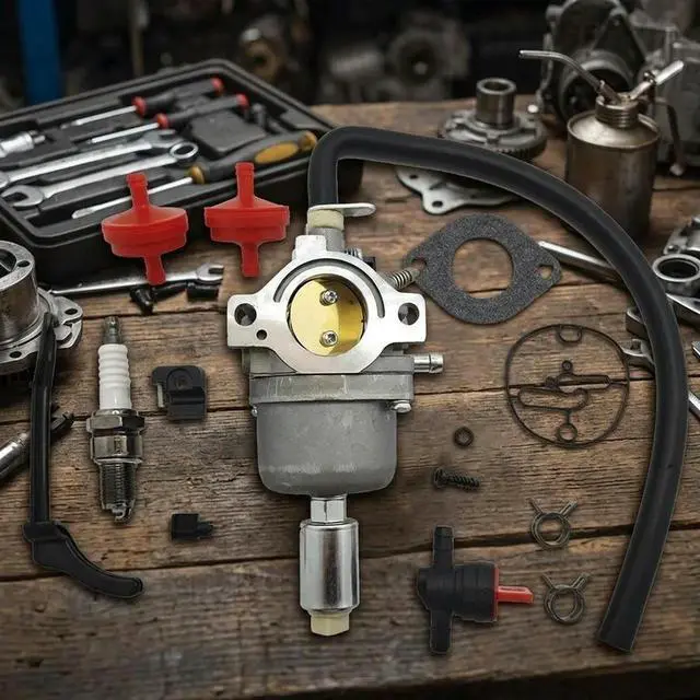 Alt view image 2 of 3 - For & CarFor Buretor Kit for 17to 19Engines CompatiFor Ble with 698944 595210 792036 793371 696353 794459