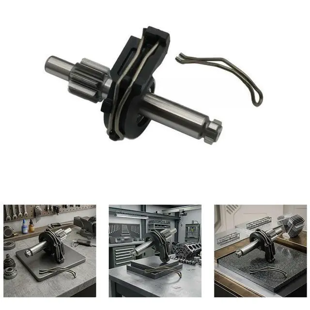 Alt view image 3 of 3 - Stainless Steel Gear Drive Shaft 1617000589 for 2-26RE For Hammer Drill Designed for High Frequency Load Applications