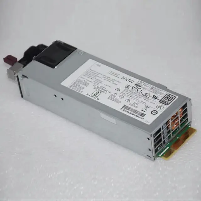 Alt view image 3 of 3 - 500W For DL380 G10 Gen10 500W Server Power Supply HSTNS-PL40-1 865398-001 866729-001 865399-201 865408-B21