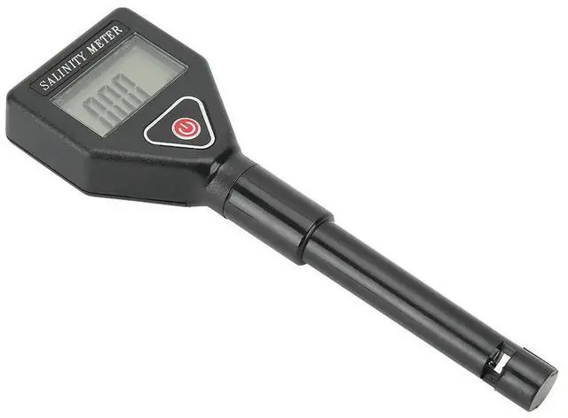 Alt view image 2 of 3 - Salinity Meter with Fast 3-Second Measurement for Seafood Aquarium Pool Beverage Water 0-199.9 g/L Resolution 0.1 g/L