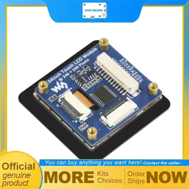Main image of CCZYF-1.54" LCD touch display, 240×240 IPS, SPI I2C interface, 262K color compact module