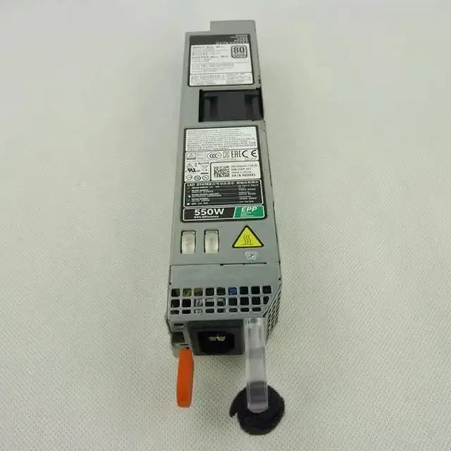 Alt view image 2 of 3 - For R340 R430 R440 DSS1500 550W Switching Power Supply 0034X1 0X185V 0NCNFF L550E-S1 D550E-S1