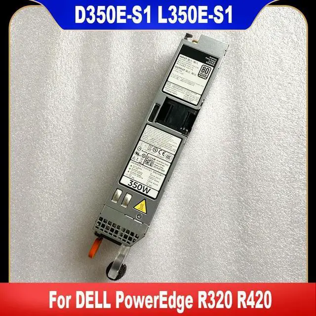 Main image of For PowerEdge R320 R420 350W Power Supply D350E-S1 L350E-S1 09WR03 9WR03 0Y8Y65 Y8Y65 100% Tested