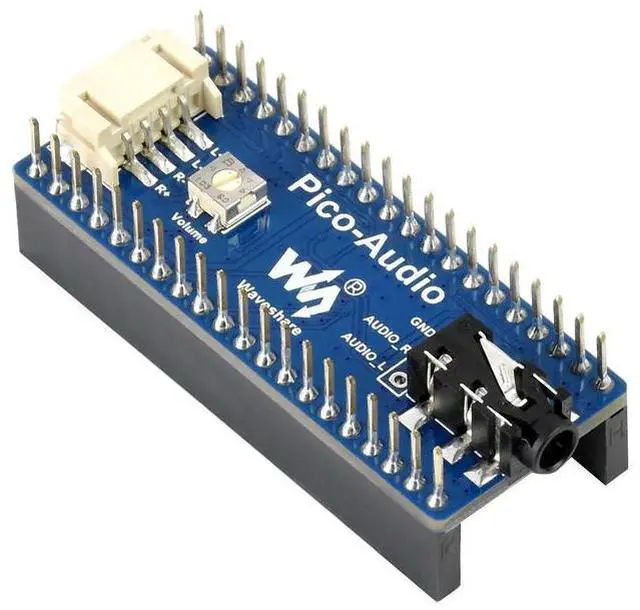 Alt view image 3 of 3 - Audio Expansion Module For Raspberry Pi Pico, Headphone And Speaker Signal Output At The Same Time