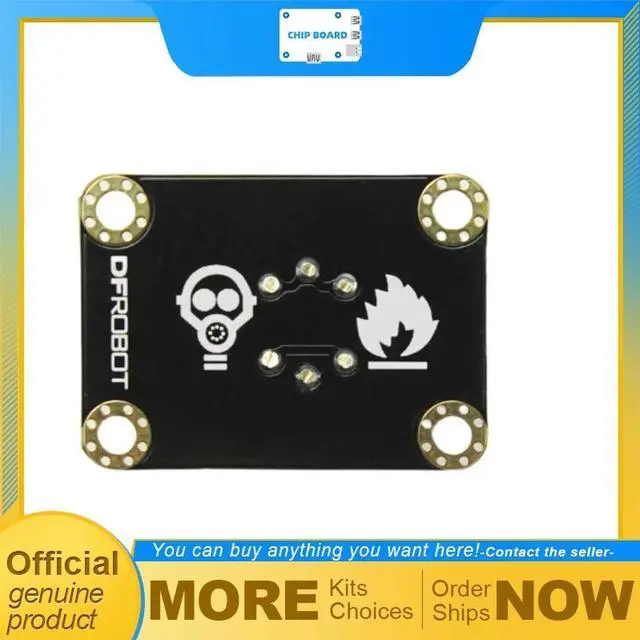 Main image of DFRobot Gravity MQ5 LPG Gas Sensor Module, Natural Gas & Propane Detection 200-10000ppm, Analog Adjustable