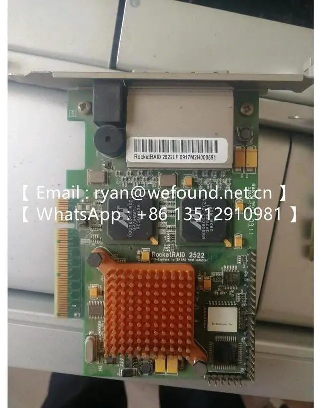 Main image of RocketRAID 2522 2 External mini-SAS PCI-e SATA II RAID Controller