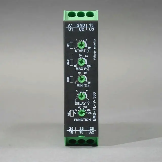 Alt view image 2 of 6 - EMD-FL-V-300 Voltage Monitor Monitoring Relay 2866048
