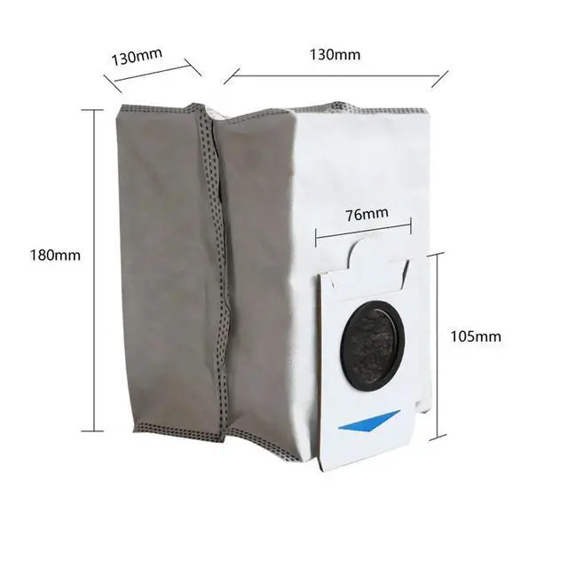 Alt view image 3 of 3 - For Ecovacs For DEEBOT T30S Replacement Parts Kit: Brushes, Filters &Wipes Included Replacement Parts Vacuums Cleaner