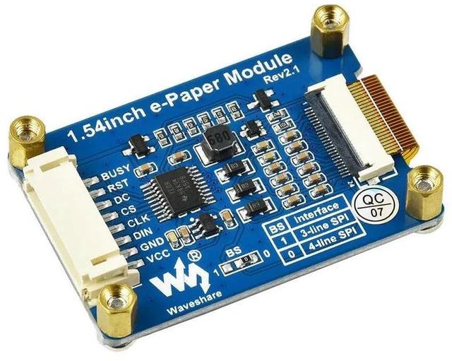 Alt view image 2 of 3 - CCZYF-:200x200, 1.54inch E-Ink display module, three-color