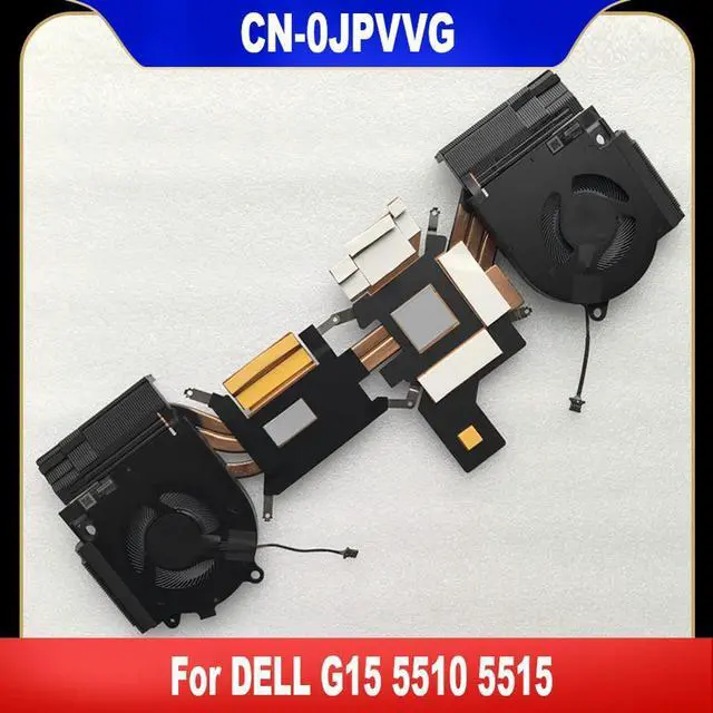 Main image of 0JPVVG For G15 5510 5515 Laptop CPU Cooling Fan GPU Cooler Fan Heatsink JPVVG CN-0JPVVG AT36N001ZSL Tested