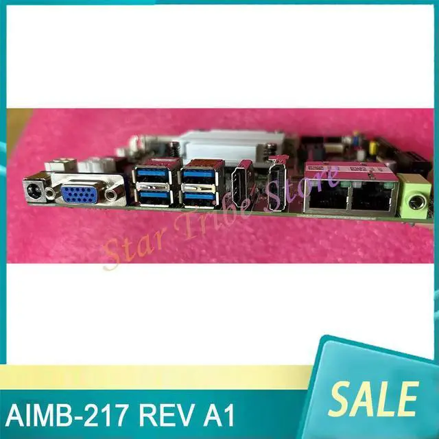 Main image of N3350 Integrated CPU Industrial Control Motherboard Dual Network Ports AIMB-217 REV A1 AIMB-217N1801-T