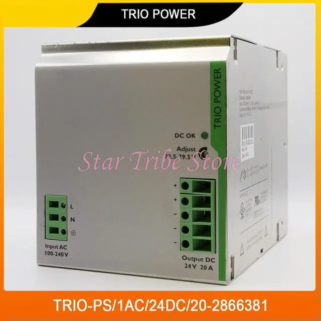 Alt view image 2 of 6 - TRIO POWER TRIO-PS/1AC/24DC/20-2866381 Switching Power Supply 2866381