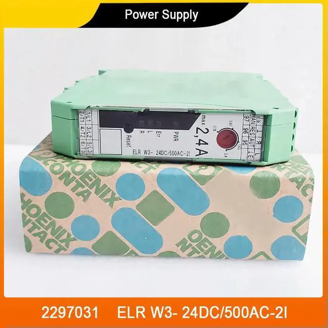Main image of 2297031 ELR W3- 24DC/500AC-2I Power Supply Hybrid Motor Starter