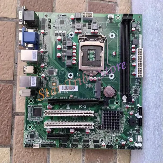 Alt view image 3 of 3 - B75 MW-M-B75 VER: 3.0 Computer Industrial Control Motherboard Single Network Port LGA1155