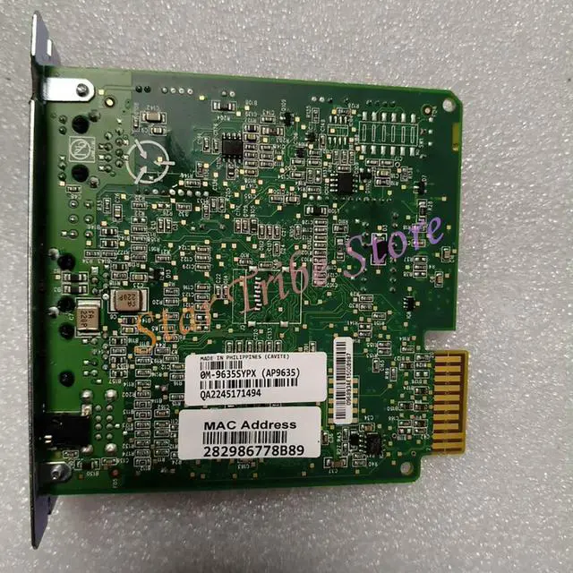 Alt view image 3 of 3 - For APC AP9635 UPS Network Management Card Supports Interfaces Such As Modbus USB Universal I/O Modem Network