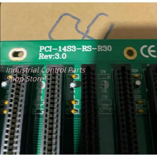 Alt view image 2 of 2 - PCI-14S3-RS-R30 Rev:3.0 industrial control backplane