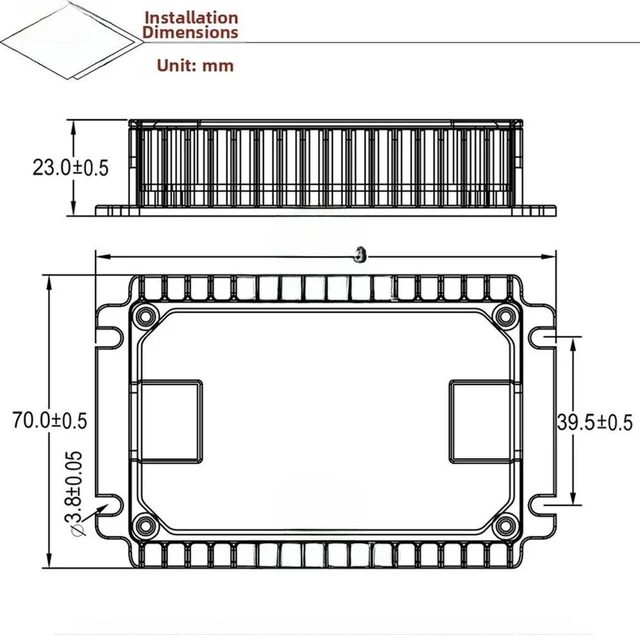 Alt view image 2 of 3 - 360W 24V Input to 12V Output DC-DC Step Down Converter with 30A Continuous Current for Heavy-Duty Vehicle Applications