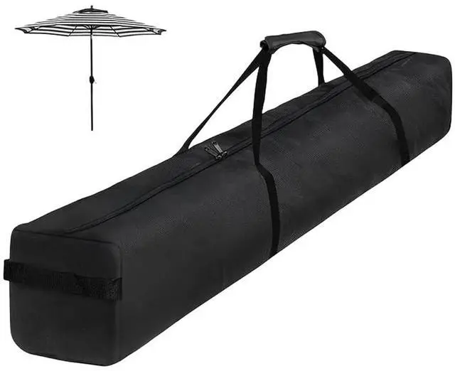 Alt view image 2 of 3 - 210D Oxford Umbrella Bag for Outdoor Patio Beach Umbrellas with UV Resistant Coating and Side Handle Design