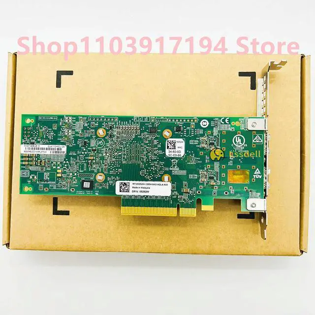 Alt view image 2 of 2 - 41112 PCIE QL41112HFCU-DE 05252W Network card