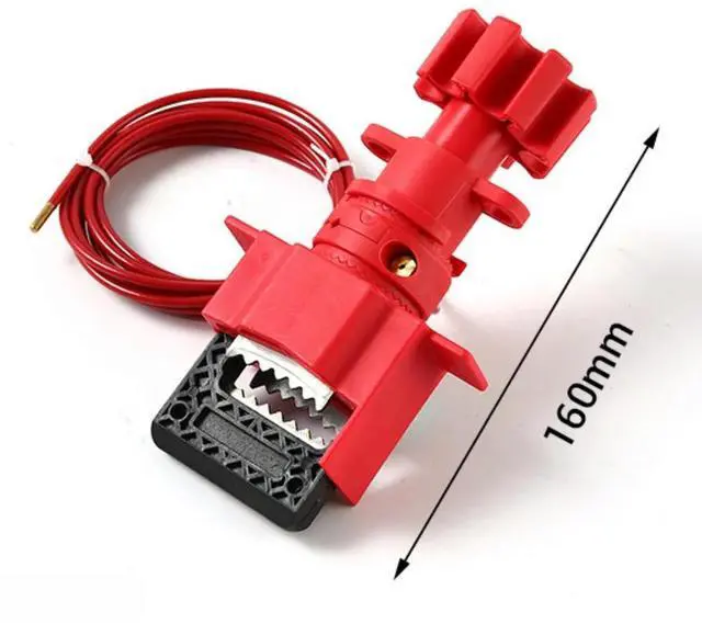 Alt view image 2 of 3 - UV-03 Valve Lock for Gate Valves with 40mm Max Handle Width and 28mm Max Thickness Suitable for LOTO Procedures
