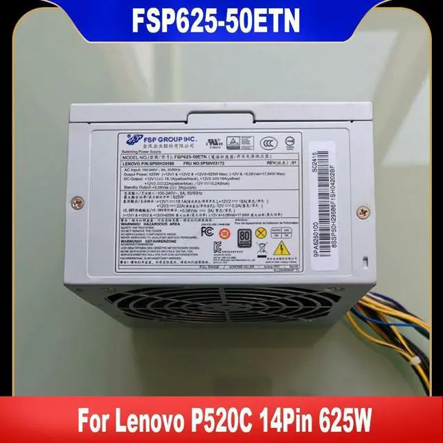 Main image of FSP625-50ETN SP50H29586 5P50V03172 For P520C P300 E32 TS140 TS240 TS440 TS540 14Pin 625W Power Supply