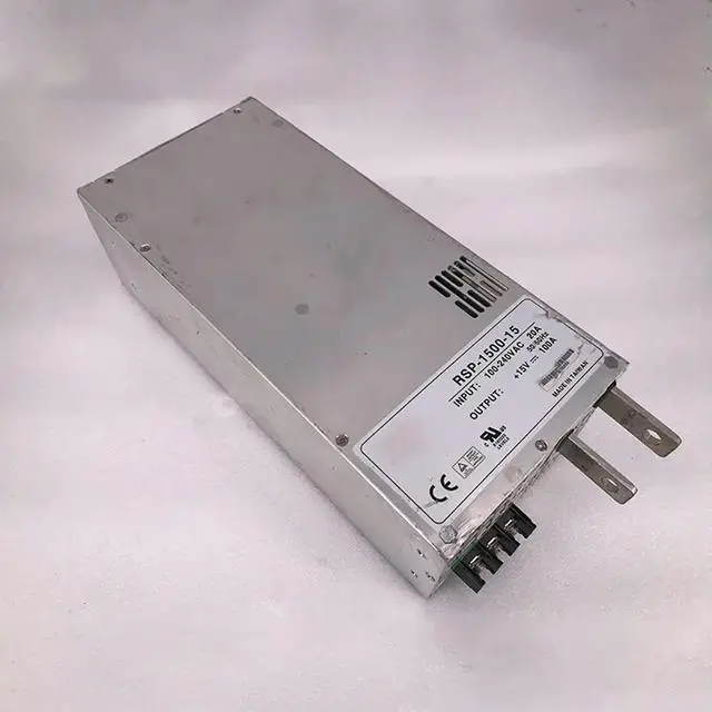 Alt view image 3 of 6 - Switching Power Supply Adjustable Voltage Range 11.9V-17.8V RSP-1500-15 15V 100A