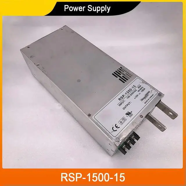 Alt view image 2 of 6 - Switching Power Supply Adjustable Voltage Range 11.9V-17.8V RSP-1500-15 15V 100A