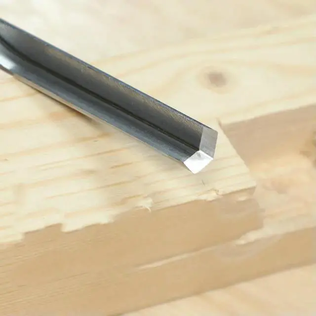 Alt view image 3 of 3 - For Precision Woodworking Marking Chisel Long-Neck Right Angle Carving Chisel Woodworking Right Angle Chisel Hand Tools